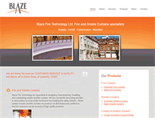 Tablet Screenshot of blazefiretechnology.co.uk